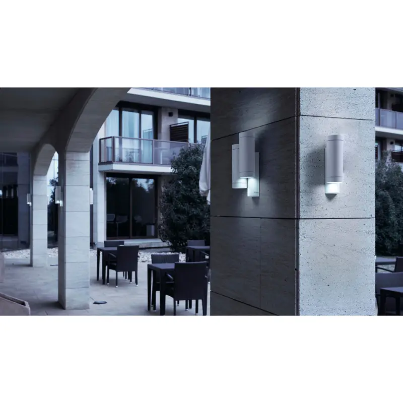 Outdoor wall lamp Steps white 75500