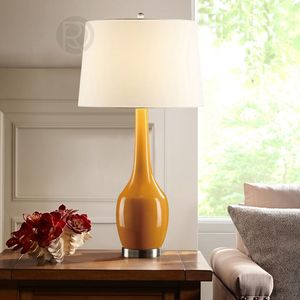 Дизайнерская настольная лампа с абажуром NINA by Romatti