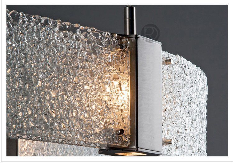 Pendant lamp Parallel Glass by Romatti