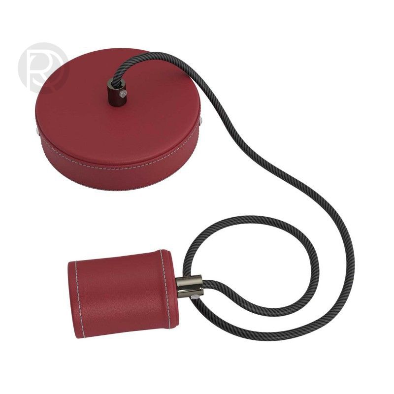Pendant lamp LEATHER Single by Cables