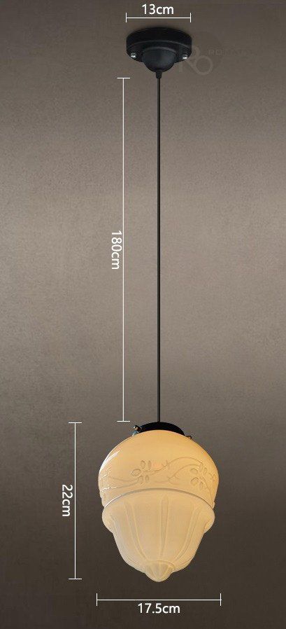 Hanging lamp Gartempe by Romatti
