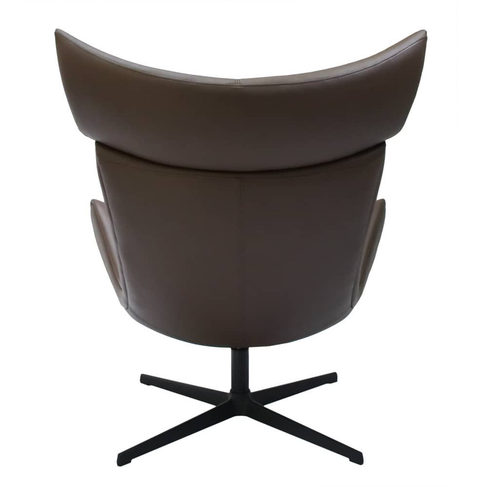 Кресло TORO коричневый, экокожа