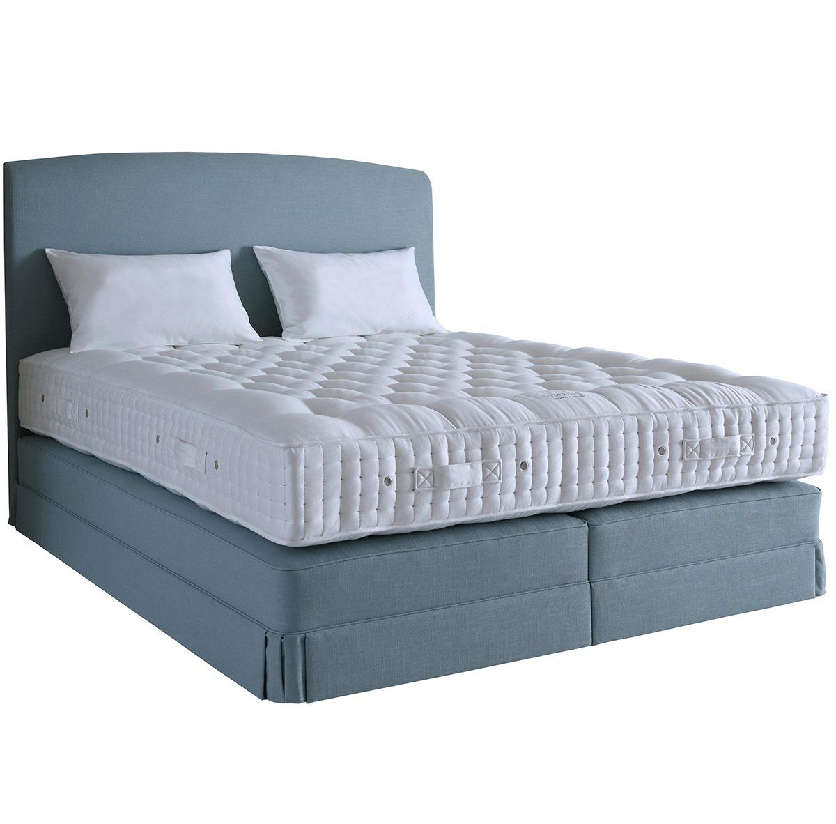 Double bed 180x200 grey Signature