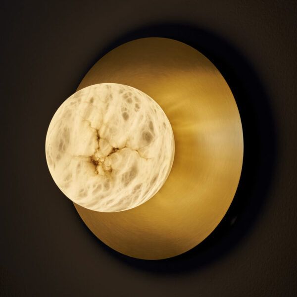 Wall lamp (Sconce) ALABASTER MOON by Matlight Milano