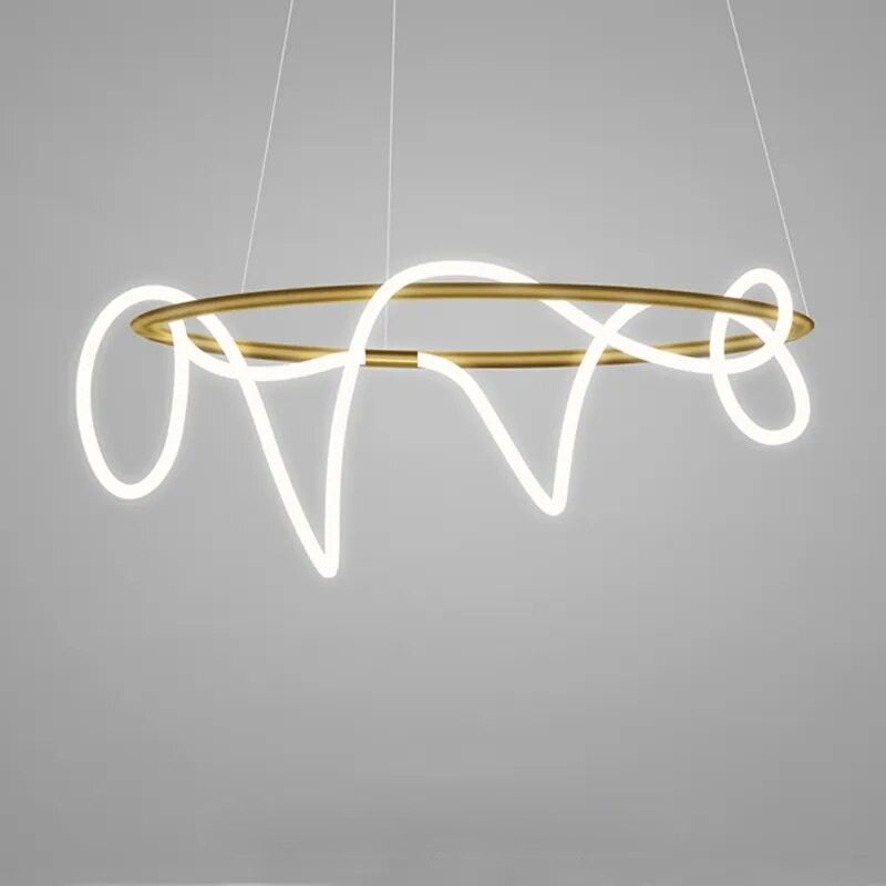 TRACER CIRCLE chandelier by Romatti