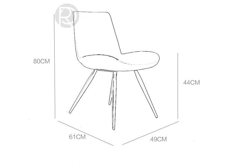Lartik chair by Romatti