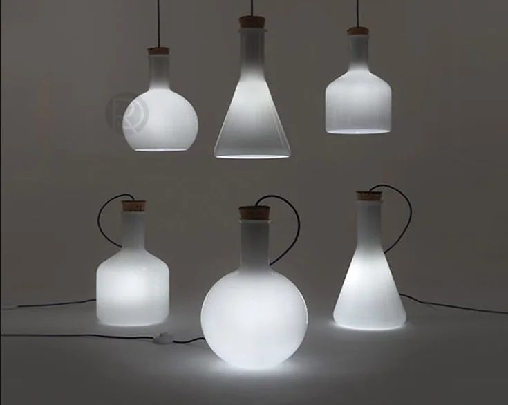 Designer pendant lamp LABWARE by Romatti