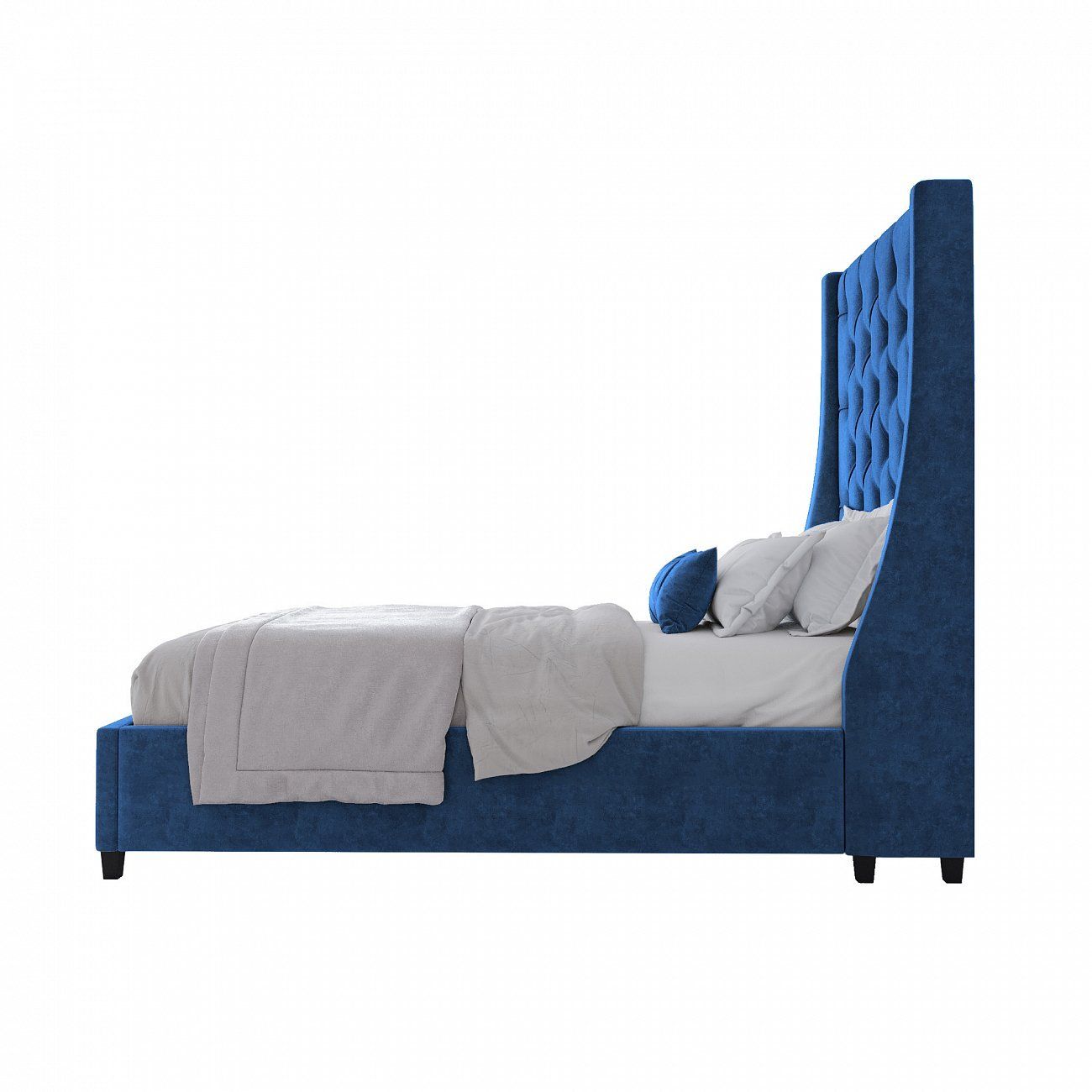 Single bed 90x200 Ada blue MR