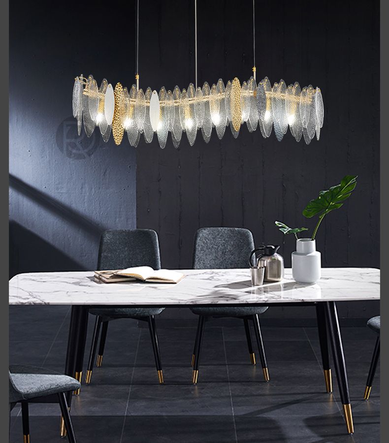 Designer chandelier ASTETA LONG by Romatti