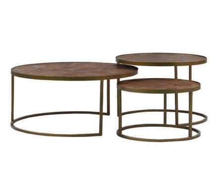 Set of CAMA by Romatti coffee tables