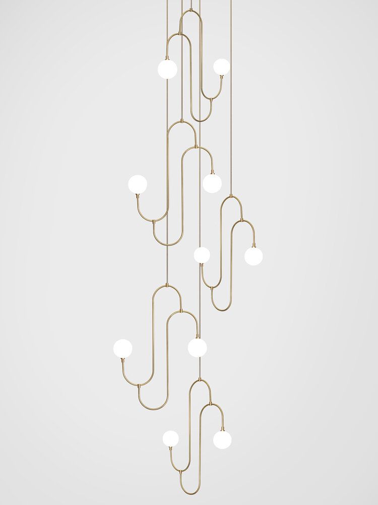 JACK AND JILL Chandelier by Marc Wood