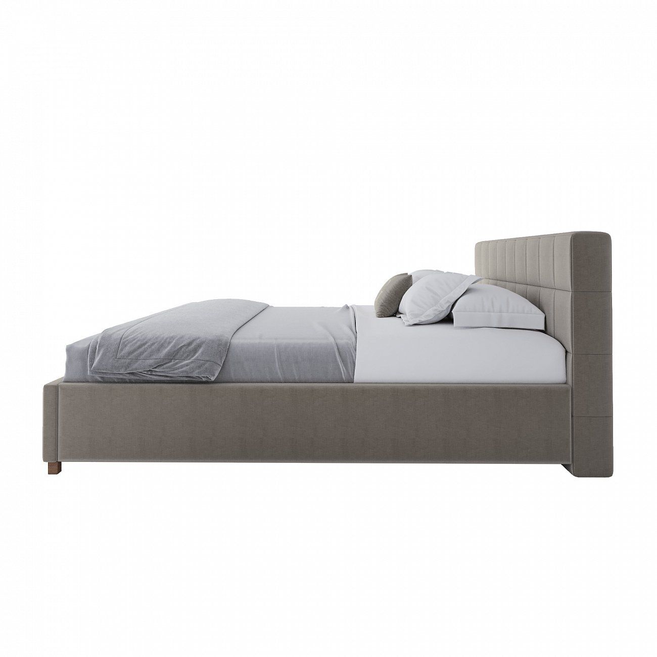 The bed is large 200x200 Wales grey