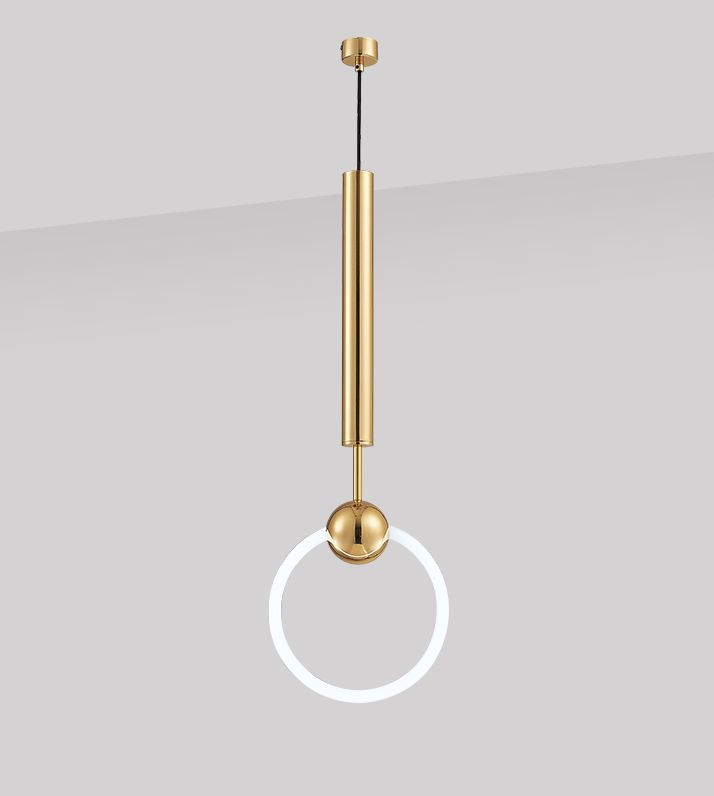 Designer pendant lamp RING |/ by Romatti