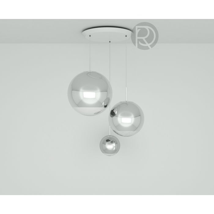 Hanging lamp MIRROR BALL by Tom Dixon