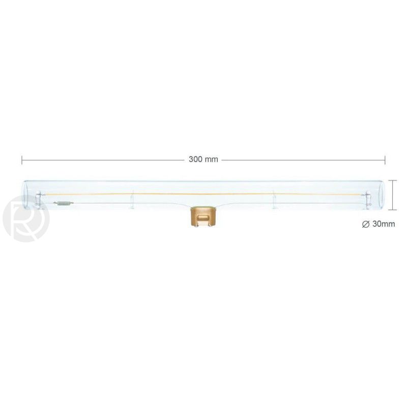Wall lamp (Sconce) TUBE BULB by Cables