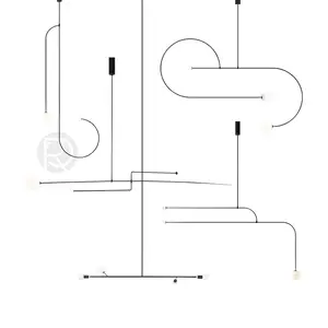 Дизайнерский подвесной светильник MOBILE by Romatti