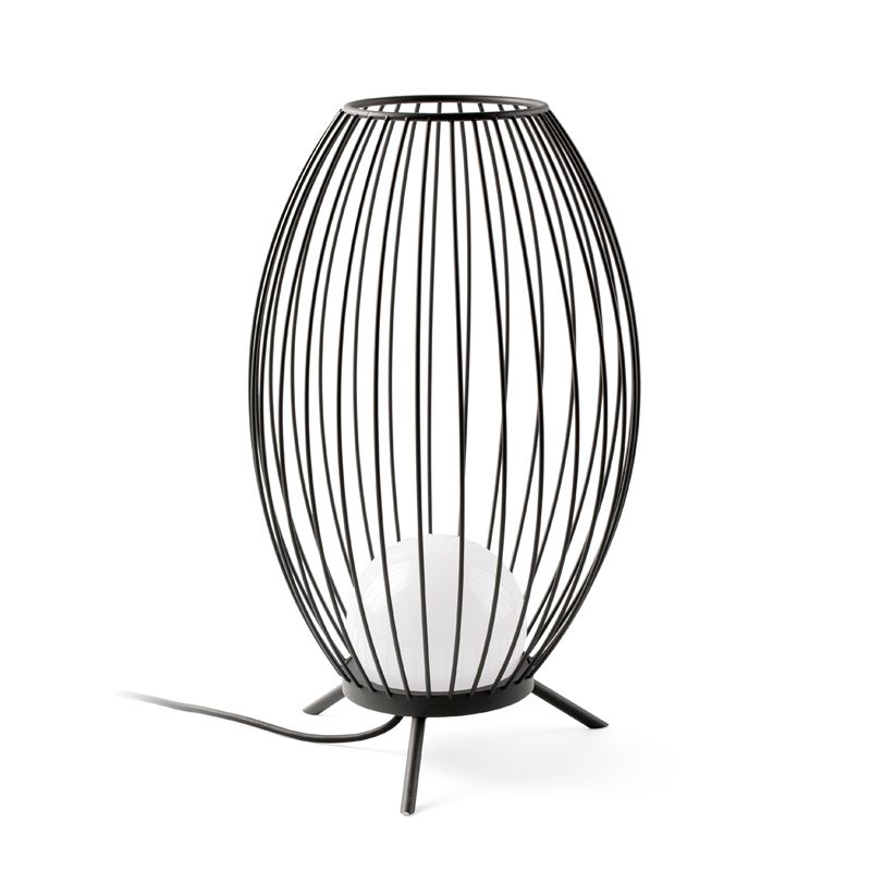 Portable outdoor lamp Cage dark grey 75608