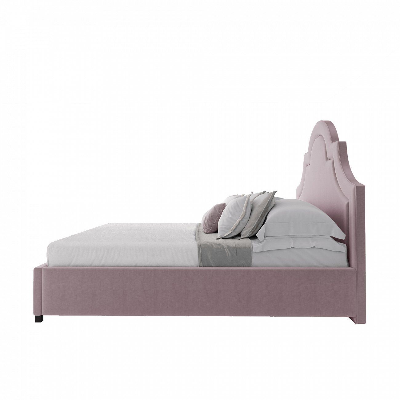 Double bed 180x200 cm pink Kennedy