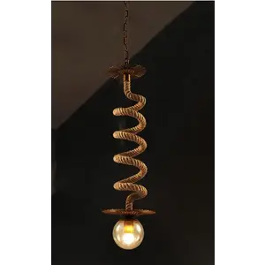 Подвесной светильник Rope V by Romatti