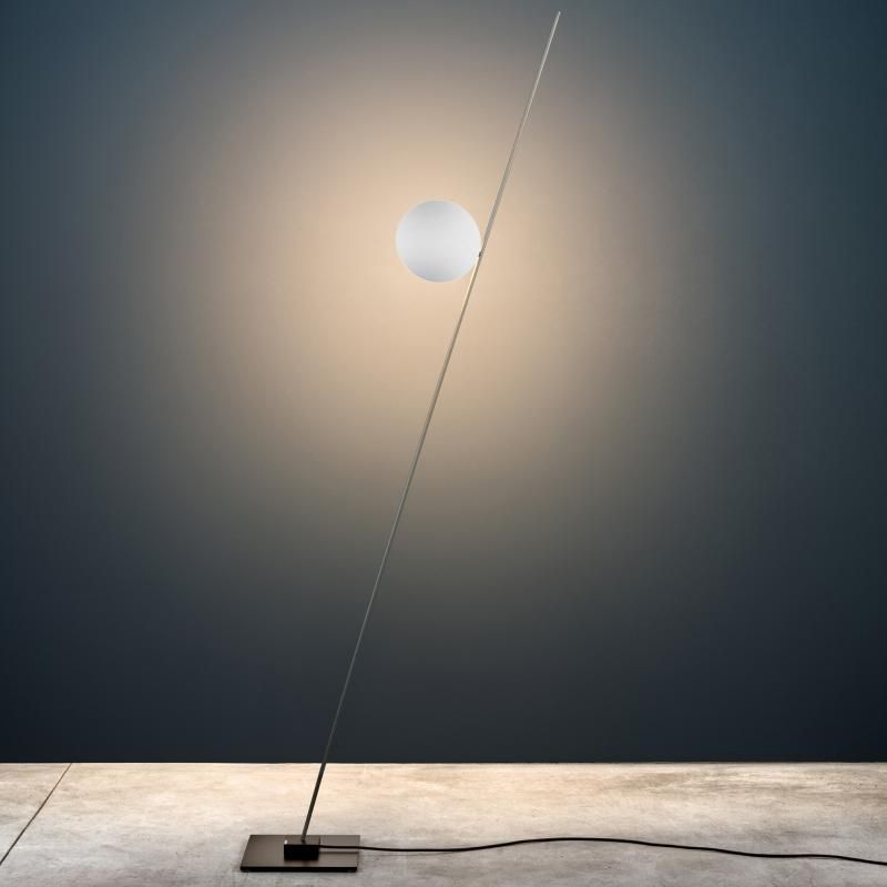 LEDERAM CIRCLE Floor Lamp by Catellani & Smith Lights