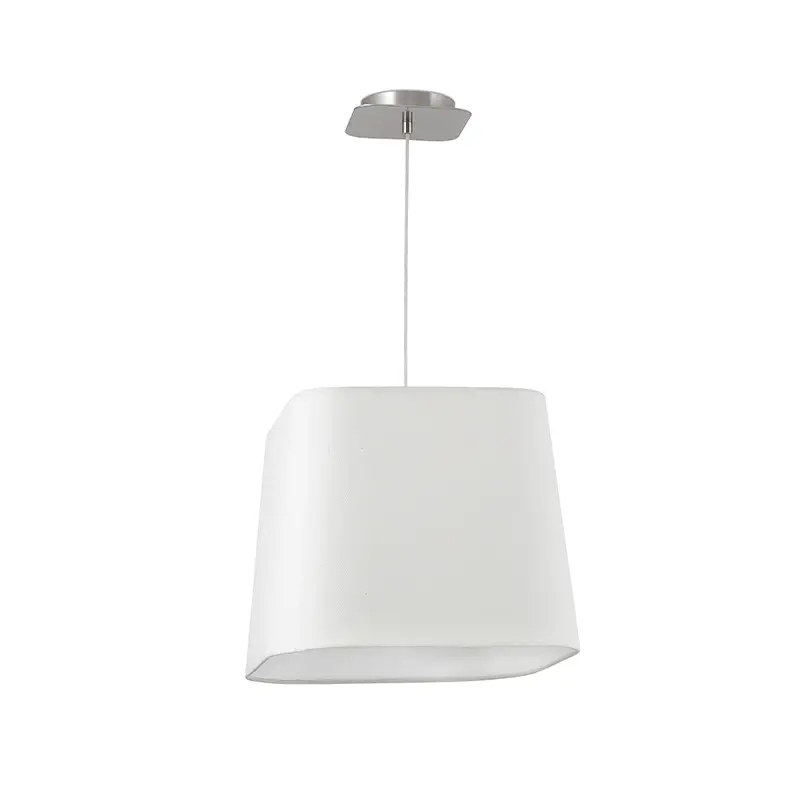 Faro Sweet nickel+white pendant lamp 29939