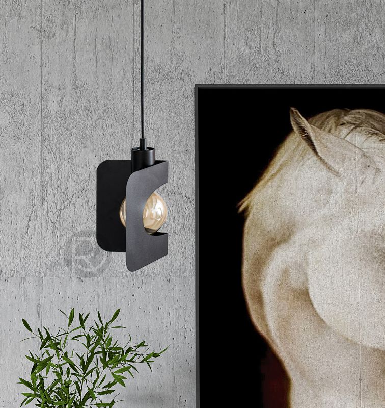 Hanging lamp CORNER by Romatti