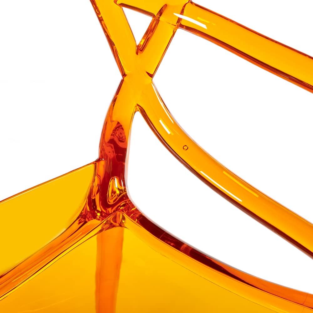 Комплект из 2-х стульев Masters прозрачный оранжевый
