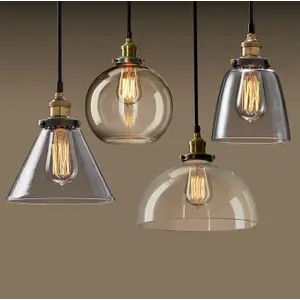 Дизайнерский подвесной светильник из стекла Bowet4 by Romatti