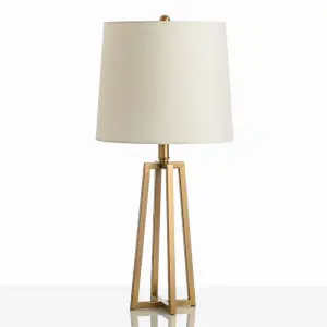 Дизайнерская настольная лампа с абажуром ITAN by Romatti