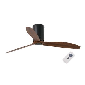 Ceiling Fan Mini Tube Fan Wood black 32042