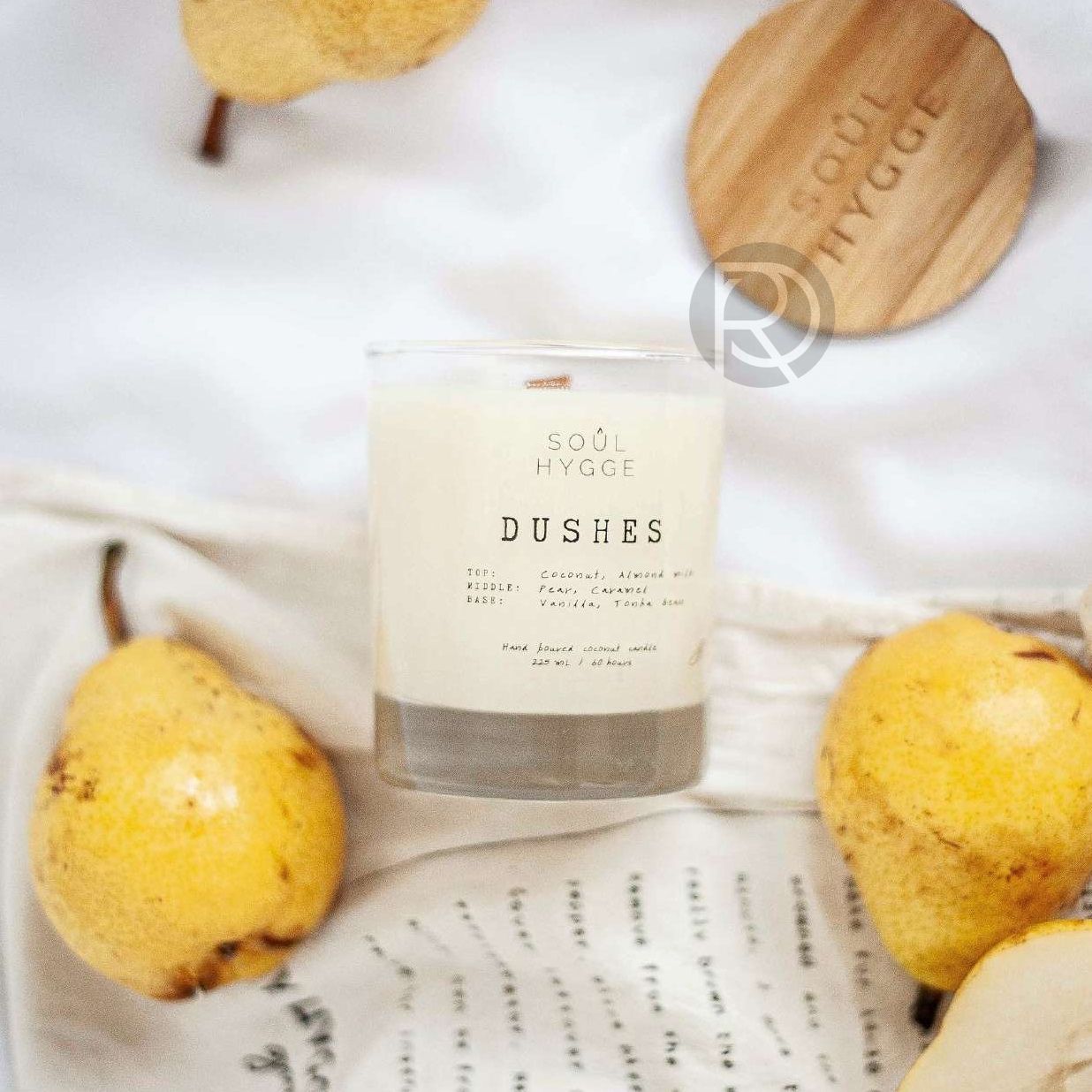 Scented candle DUSHES by Romatti