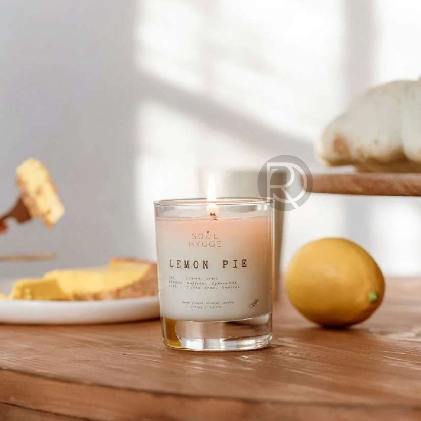 LEMON PIE Scented candle by Romatti