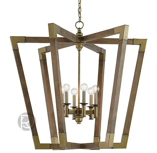 BASTIAN chandelier by Currey & Company