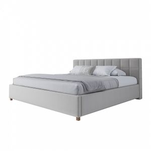 Large bed 200x200 Wales light beige