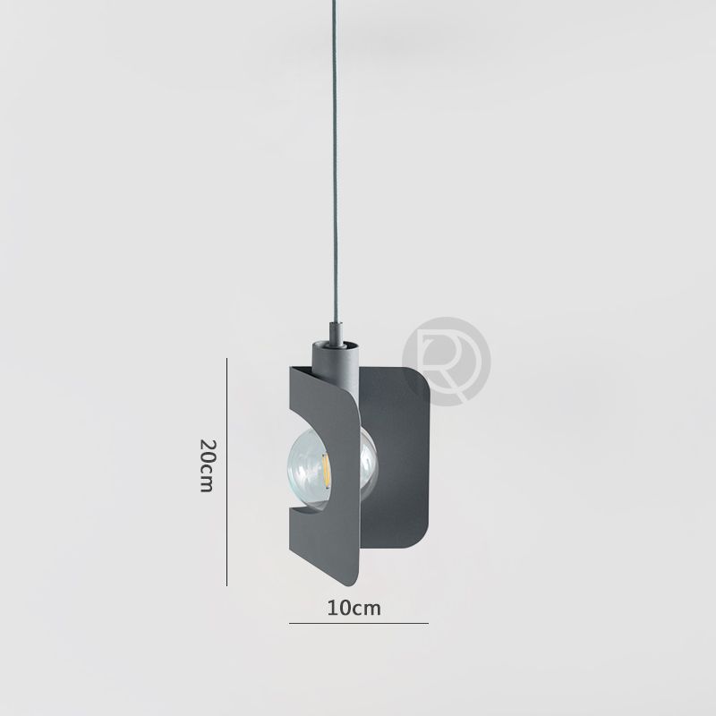 Hanging lamp CORNER by Romatti