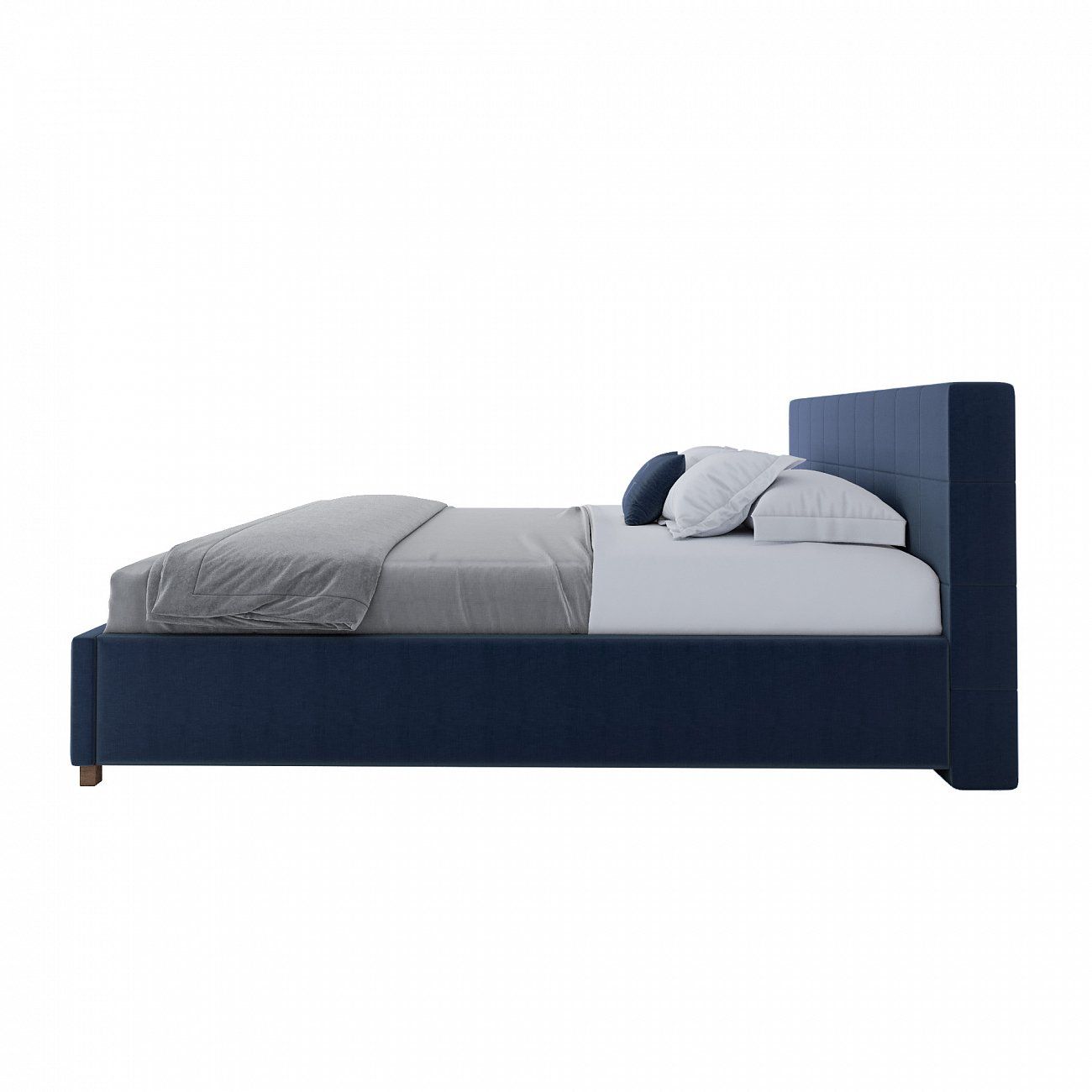 Large bed 200x200 Wales blue