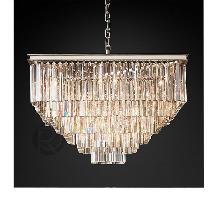 Designer chandelier ODEON SQUARE by Romatti