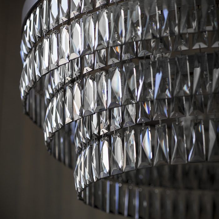 CRYSTAL SHALLOW chandelier by Tigermoth