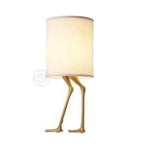 Дизайнерская настольная лампа с абажуром TEIFI by Romatti