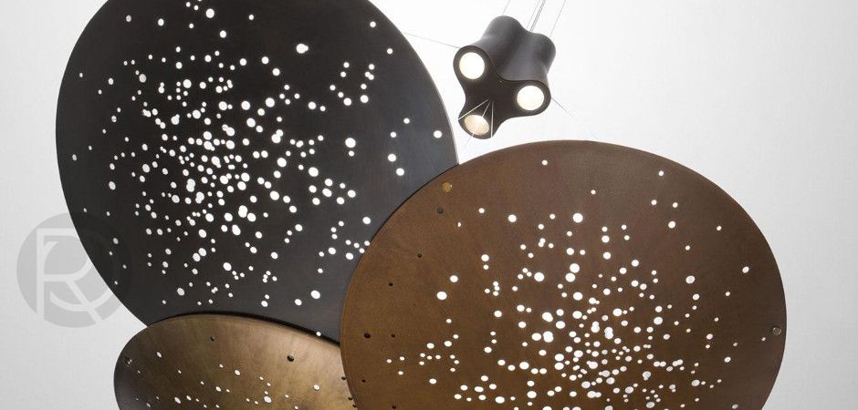 Designer chandelier LENS by Romatti