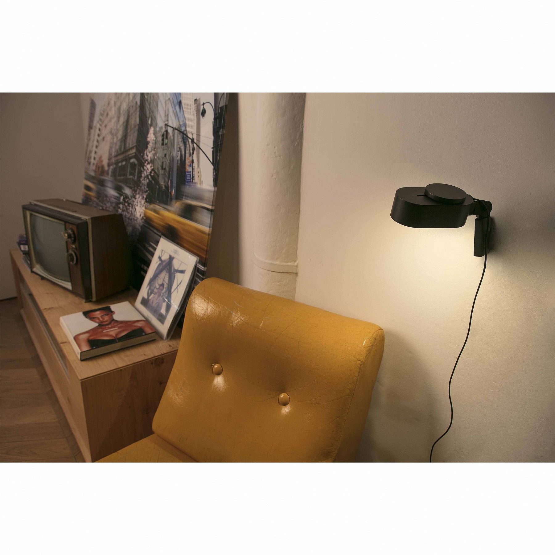 Wall lamp Inviting black 57301