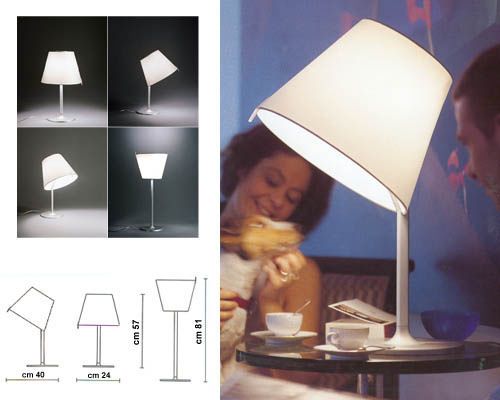 Table lamp MELAMPO by Artemide