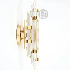 Wall lamp (Sconce) Golden ice by Romatti