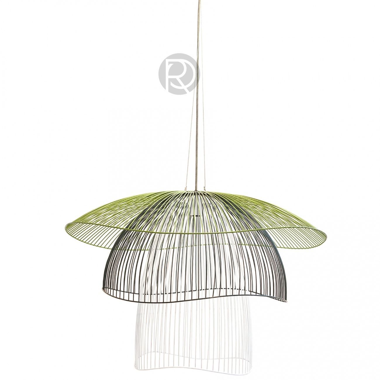 Hanging lamp PAPILLON L by Forestier