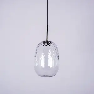 Дизайнерский подвесной светильник из стекла BARENS by Romatti