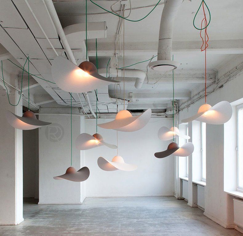 Hanging Lamp Hat Lamp by Romatti