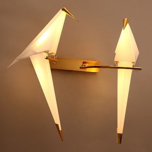 Wall lamp (Sconce) Origami Bird by Romatti