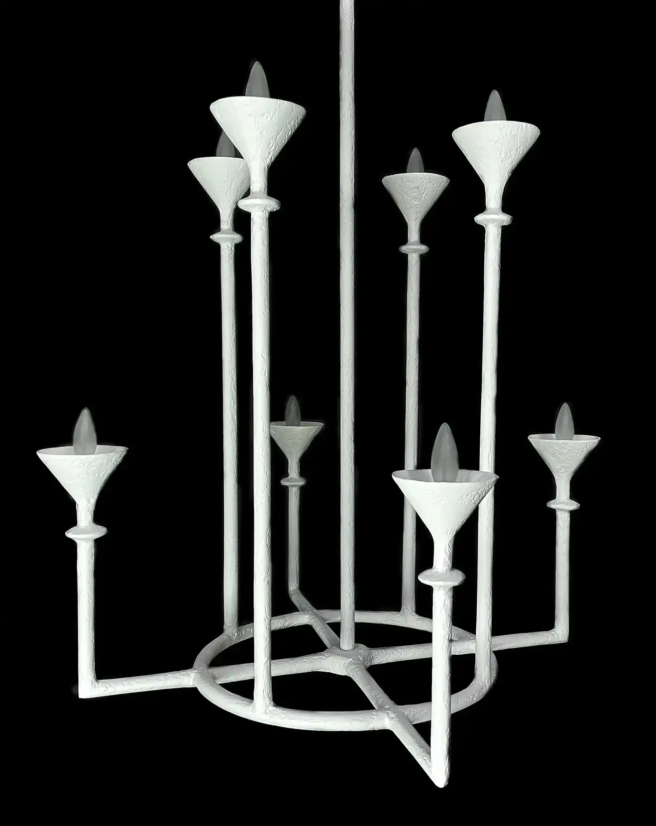 Chandelier VINCENNES WHITE by Bourgeois Boheme Atelier