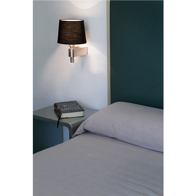 Wall lamp Room nickel+black 29975
