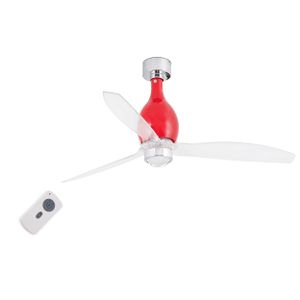 Люстра - вентилятор Mini Eterfan Shiny Red 1L 32029-9